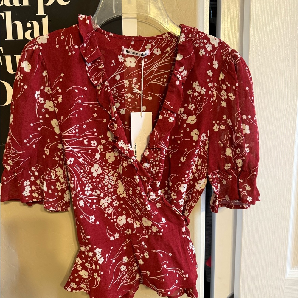 Reformation Caprice Top